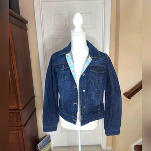 Liz Claiborne Blue Jean Jacket Classic Style
